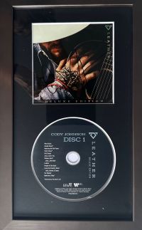  Signed Albums Cody Johnson - Signed Cd In A Frame